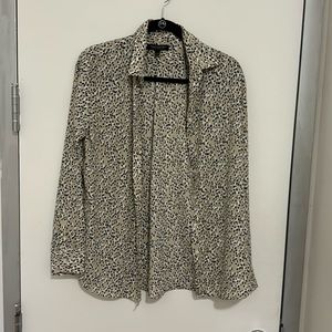 Banana Republic Leopard print Blouse (size S)